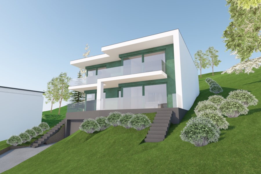 villa látványterv